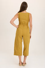 Linen Macgowan Wide Leg Cargo Jumpsuit