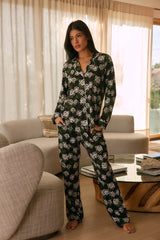 Winter Cloud Jersey PJ Set in Blossom
