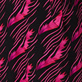 Printed Tie Waist Semi Sheer Maxi Dress