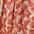Printed 3/4 Sleeve Midi Faux Wrap Dress