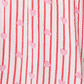 Striped Empire 3/4 Sleeve Maxi Dress