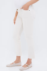 Vanilla The Maternity Crop Jean