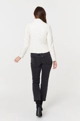 Zip Front Faux Leather Jacket