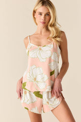 Jenna Cloud Jersey PJ Set in Magnolia