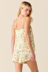 Jenna Cloud Jersey PJ Set in Fleur