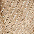 Sheer Mesh Texture 3/4 Sleeve Cardigan