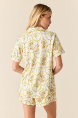 Maren Cloud Jersey PJ Set in Fleur
