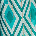 Geo Print Wide Leg High Waist Trousers