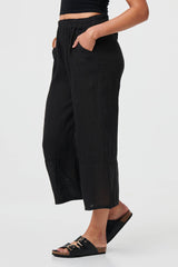 High Waist Stretchy Crop Trousers
