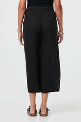 High Waist Stretchy Crop Trousers