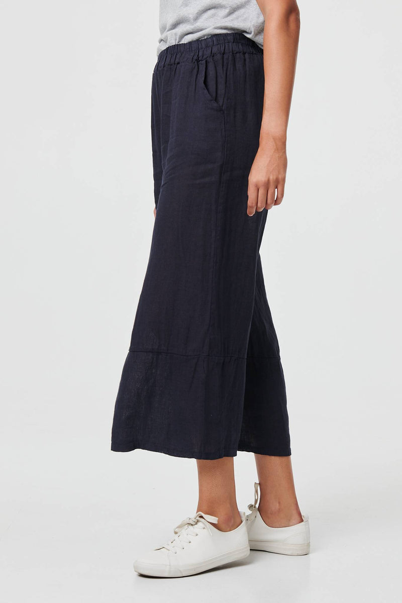 High Waist Stretchy Crop Trousers