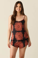 Whitney Summer Jersey PJ Set in Desert Bloom