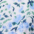 Floral Layered 3/4 Sleeve Tunic Top