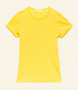 VIVI CASHMERE TEE -- CITRUS