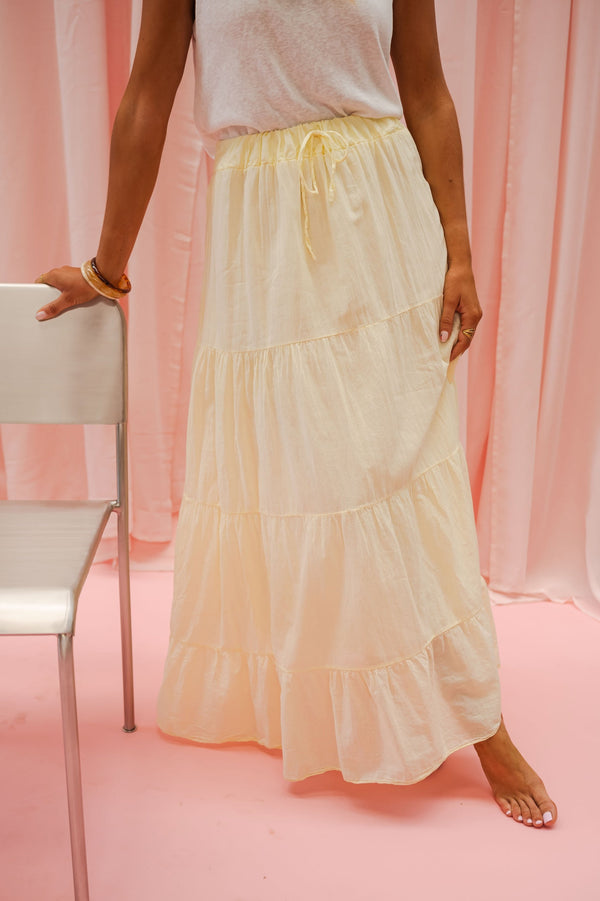 Yellow Madel Skirt